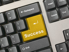 "Keyboard - Golden Key Success" by csitscenter